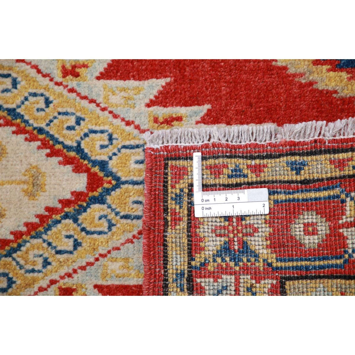 Revival 2x3 Handmade Double Knotted Washable Wool Rug - Colorful