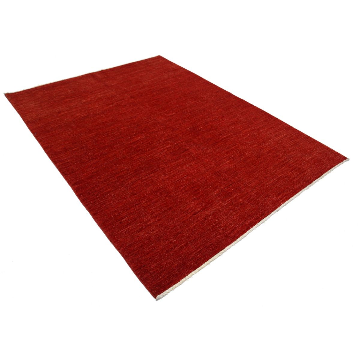 Overdye 6x8 Handmade Double Knotted Washable Wool Rug - Colorful