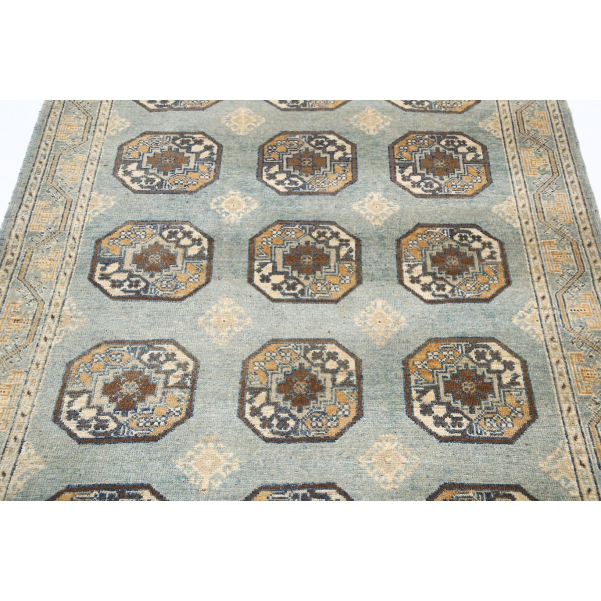 Revival 5x7 Handmade Double Knotted Washable Wool Rug - Colorful