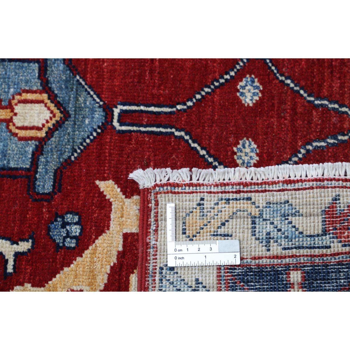 Ziegler 5x7 Handmade Double Knotted Washable Wool Rug - Colorful