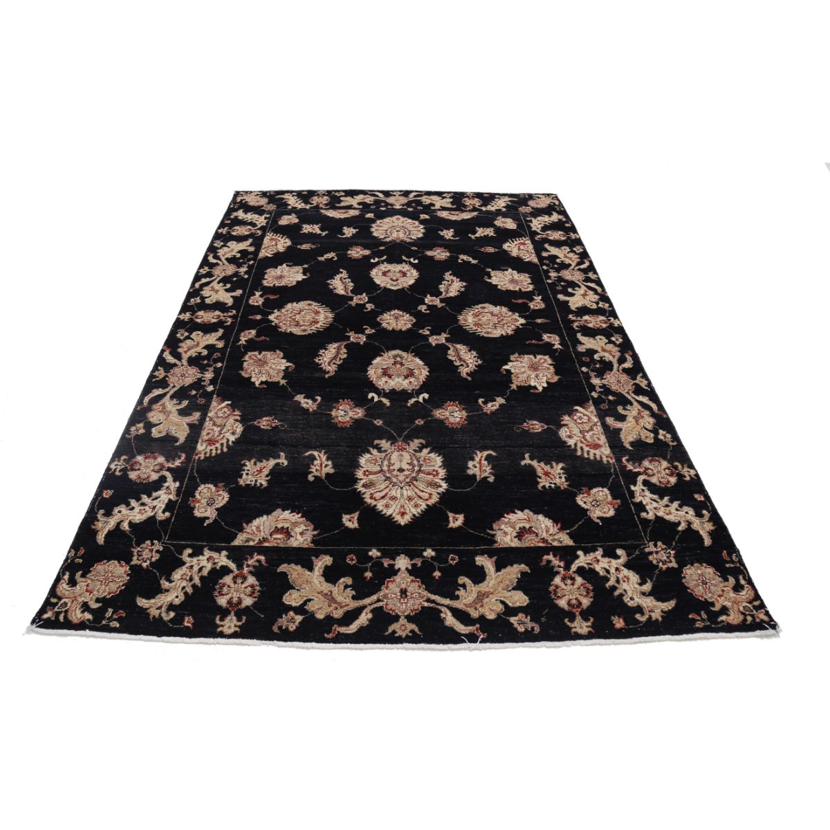 Ziegler 6x8 Handmade Double Knotted Washable Wool Rug - Colorful