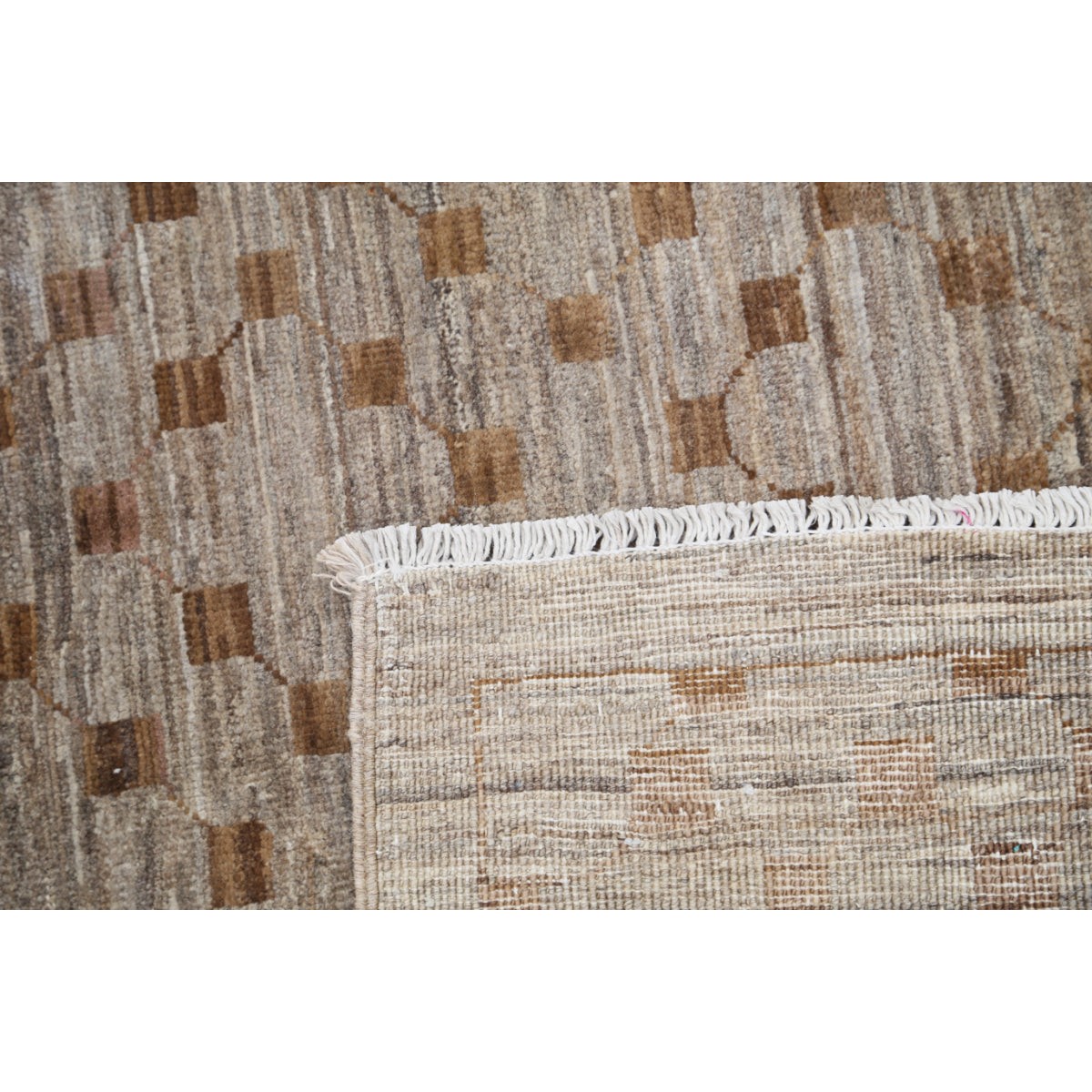 Modcar 3x5 Handmade Double Knotted Washable Wool Rug - Colorful