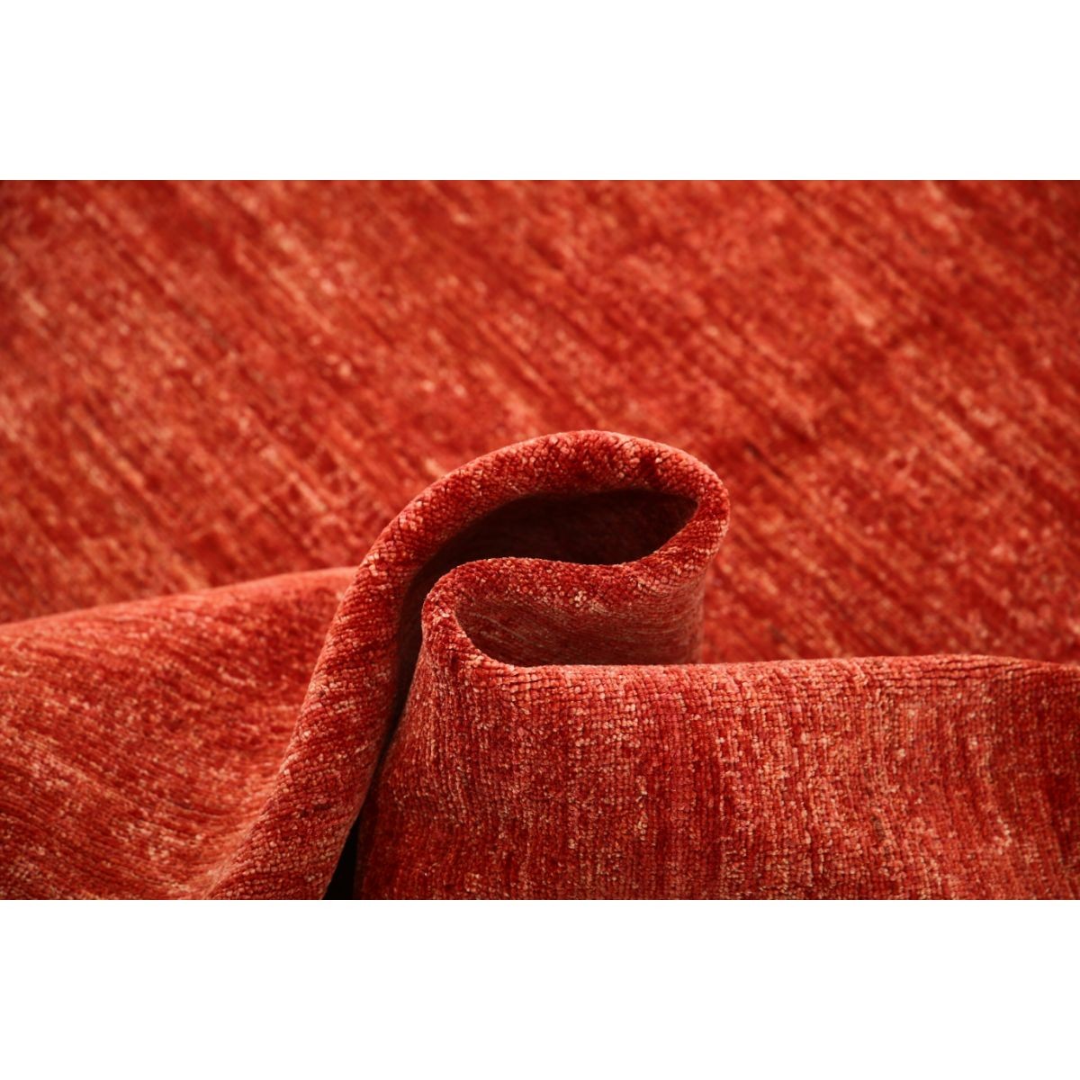 Overdye 6x8 Handmade Double Knotted Washable Wool Rug - Colorful