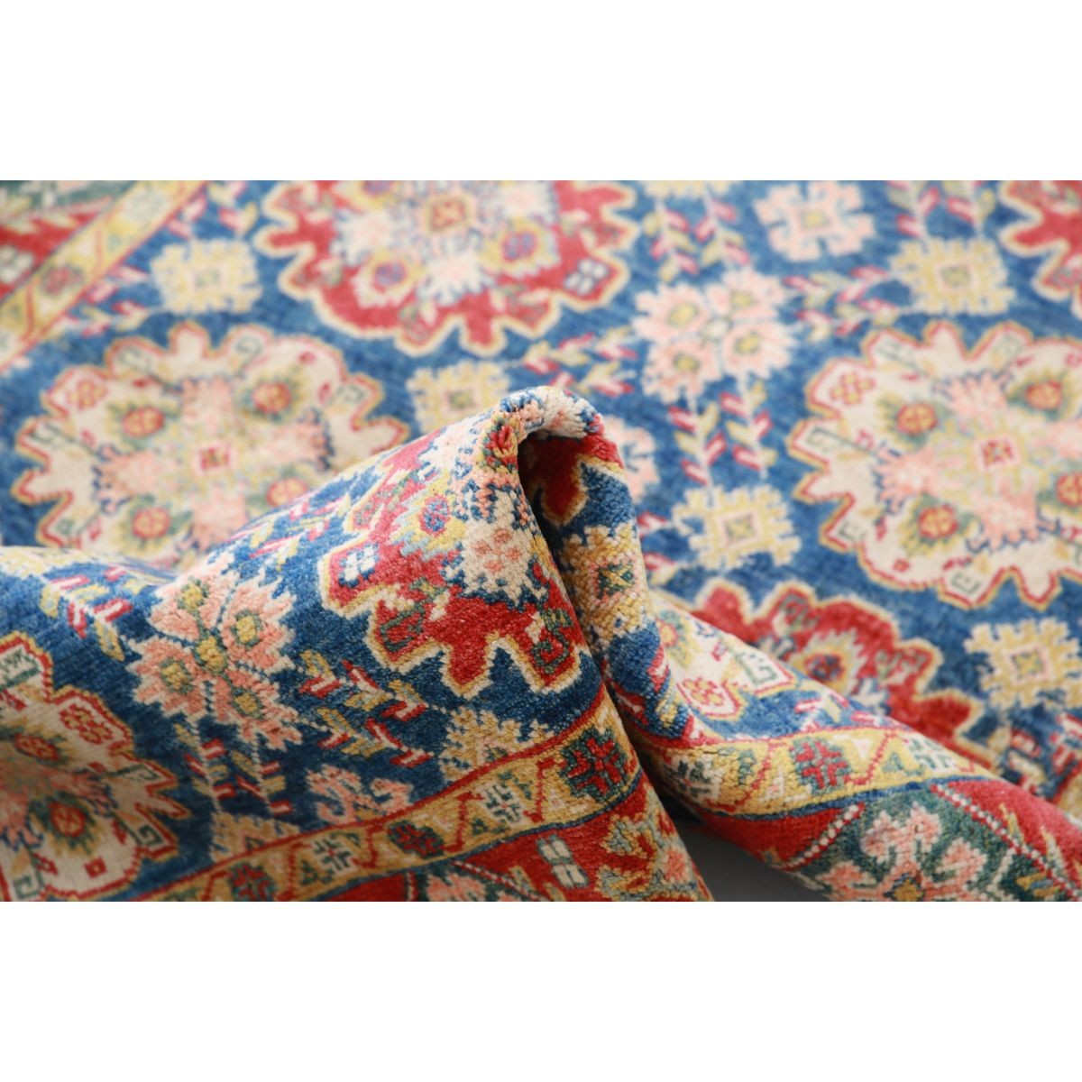 Revival 3x5 Handmade Double Knotted Washable Wool Rug - Colorful