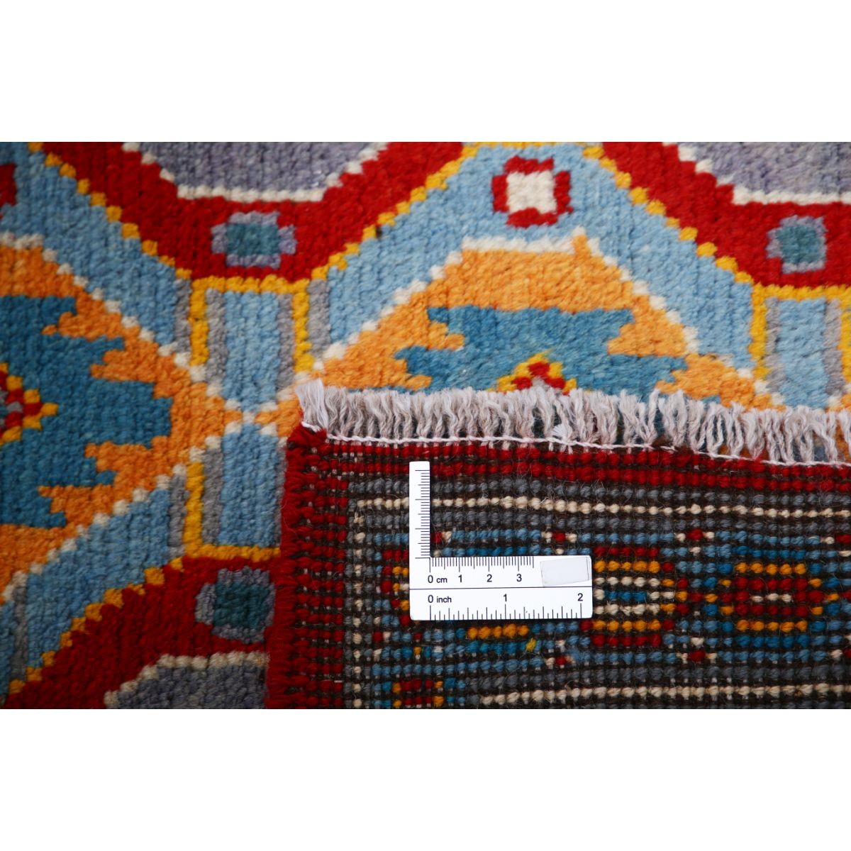 Revival 5x7 Handmade Double Knotted Washable Wool Rug - Colorful