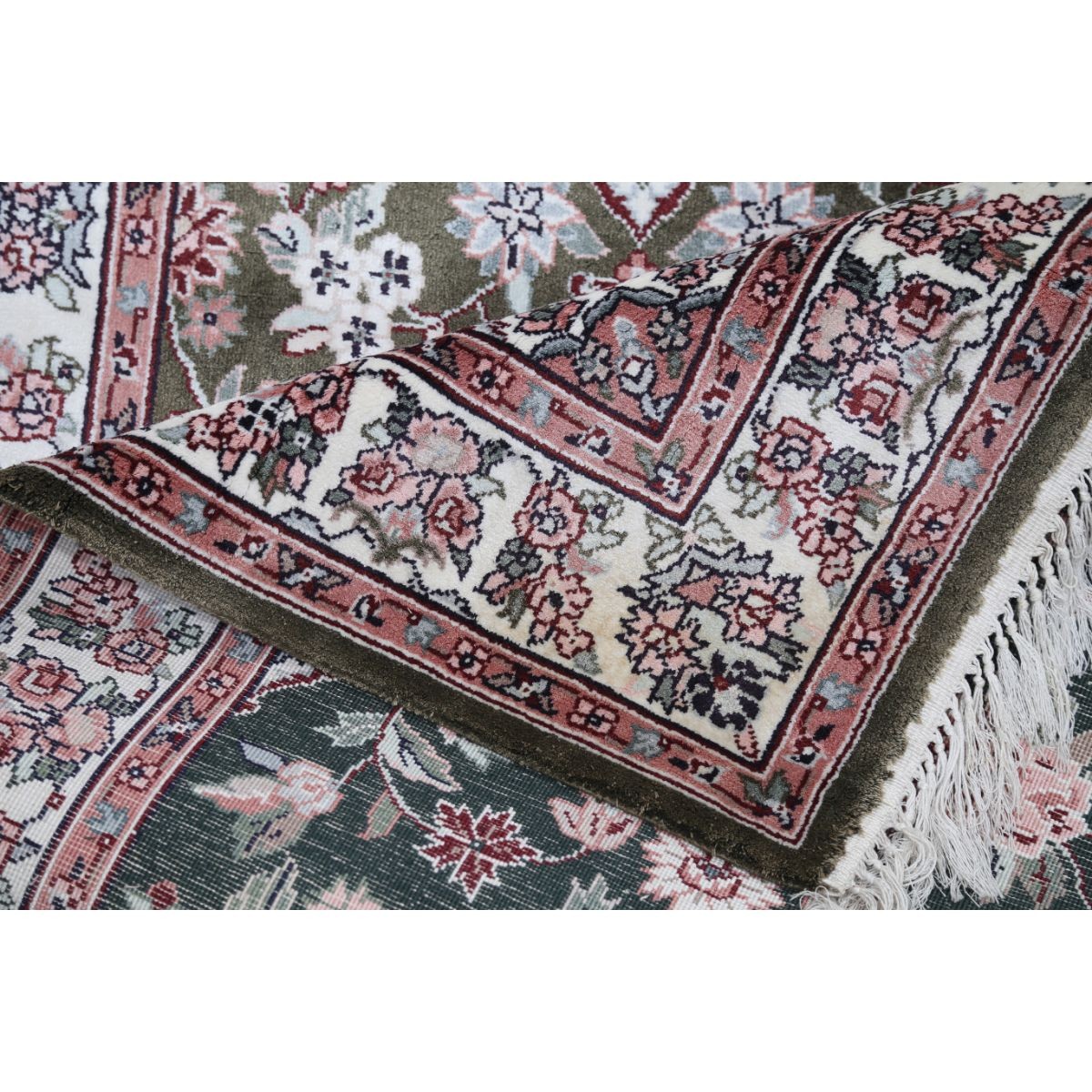 Legacy 2x14 Handmade Double Knotted Washable Art Silk Runner - Colorful