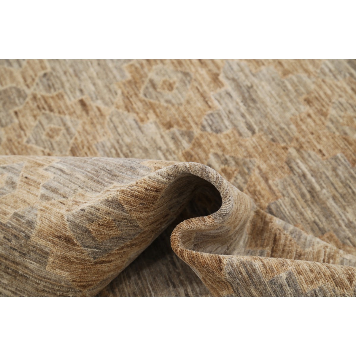 Modcar 7x9 Handmade Double Knotted Washable Wool Rug - Colorful