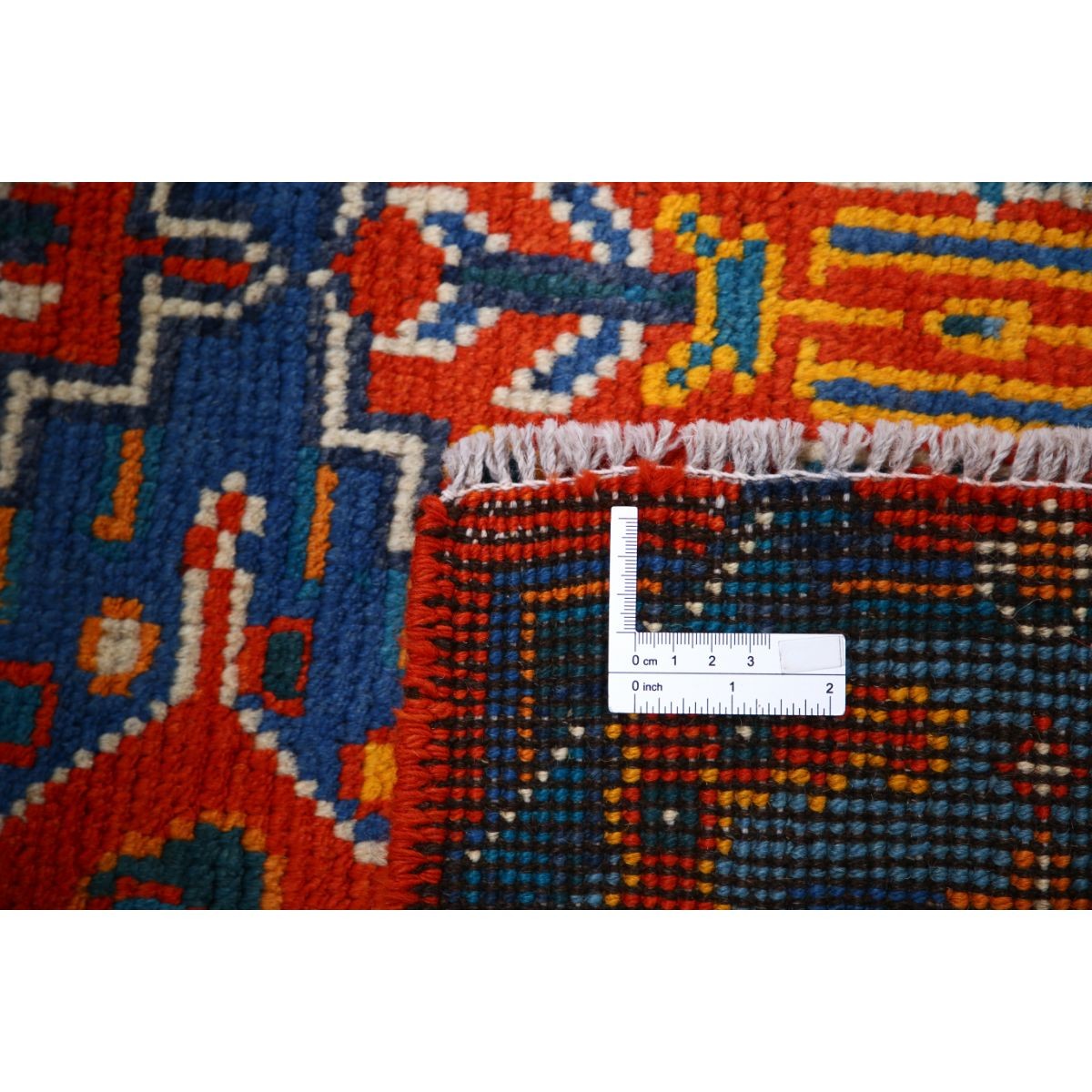 Revival 3x5 Handmade Double Knotted Washable Wool Rug - Colorful