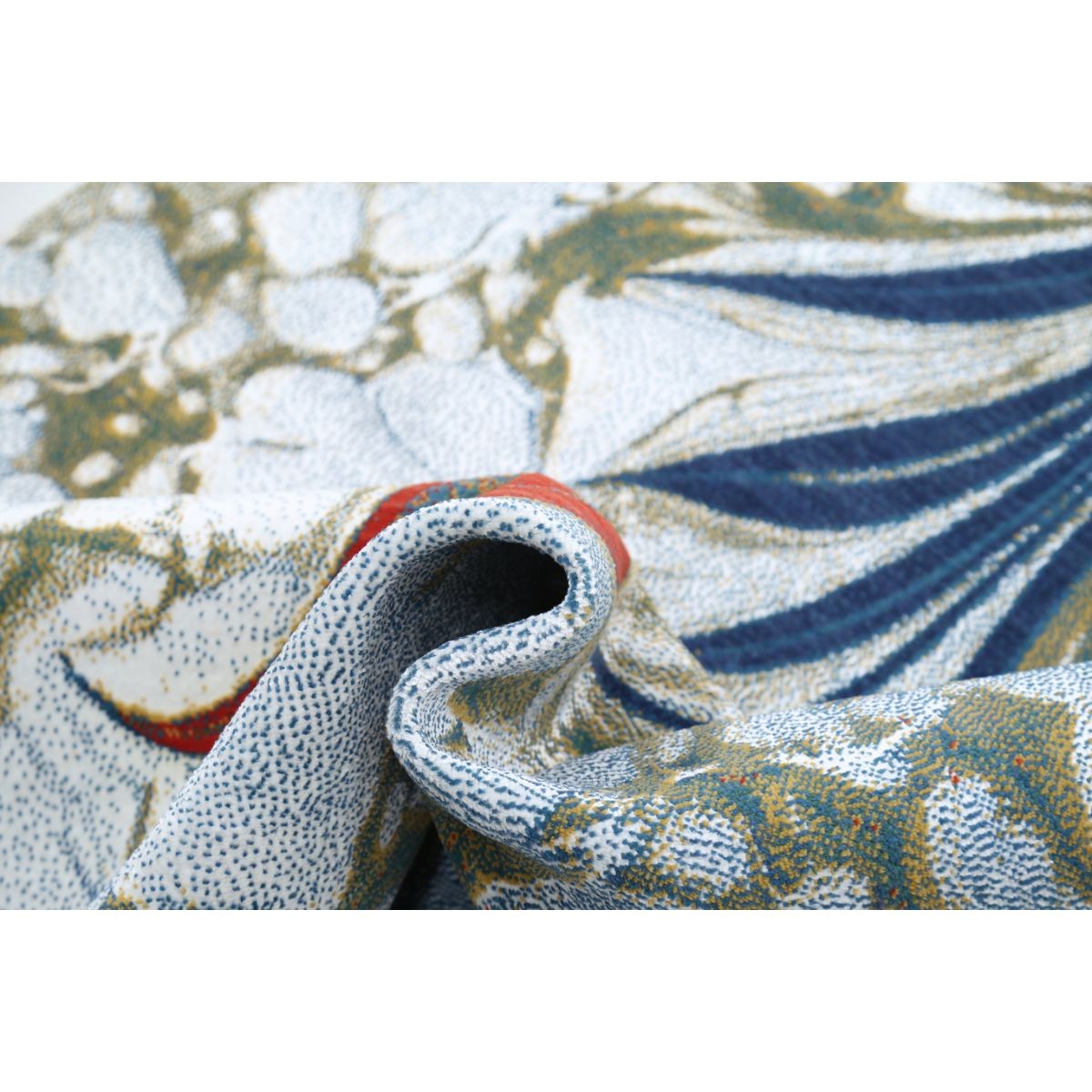 Dhanak 4x6 Machine-Made Washable Wool Rug - Colorful
