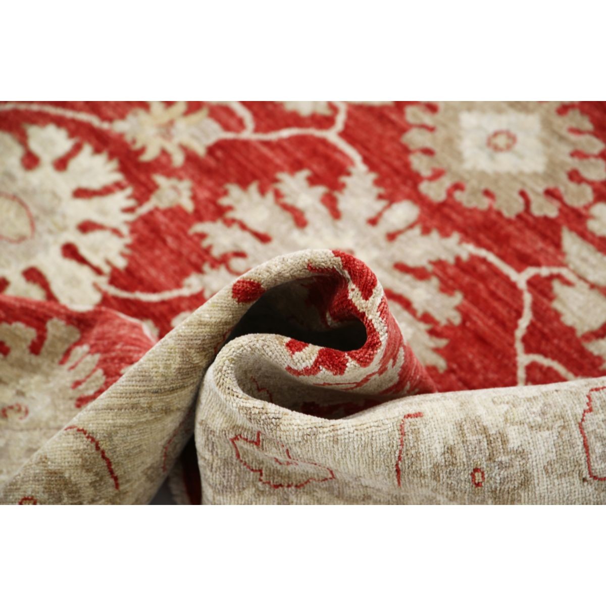 Ziegler 6x8 Handmade Double Knotted Washable Wool Rug - Colorful