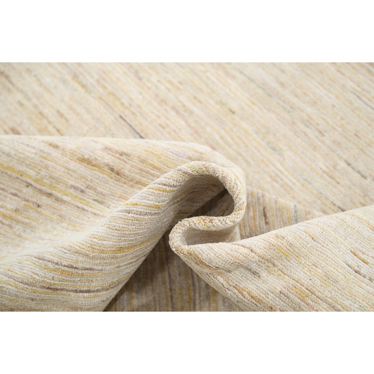 Modcar 6x9 Handmade Double Knotted Washable Wool Rug - Colorful