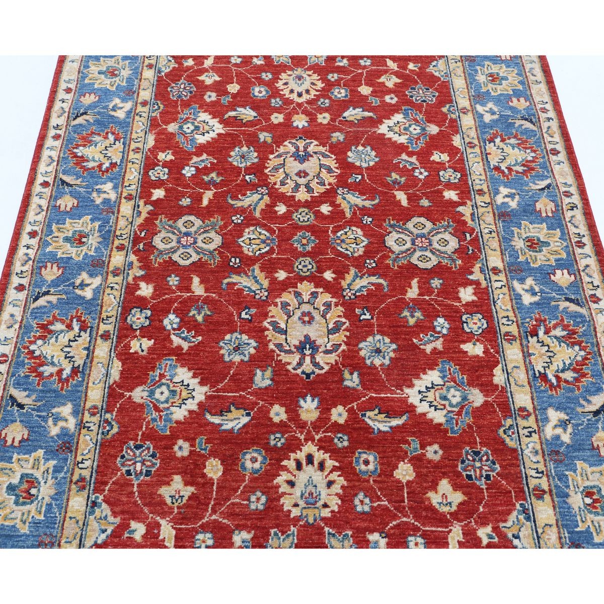 Ziegler 6x8 Handmade Double Knotted Washable Wool Rug - Colorful