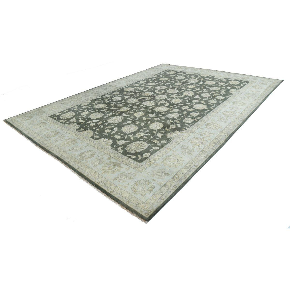Ziegler 10x14 Handmade Double Knotted Washable Wool Rug - Colorful