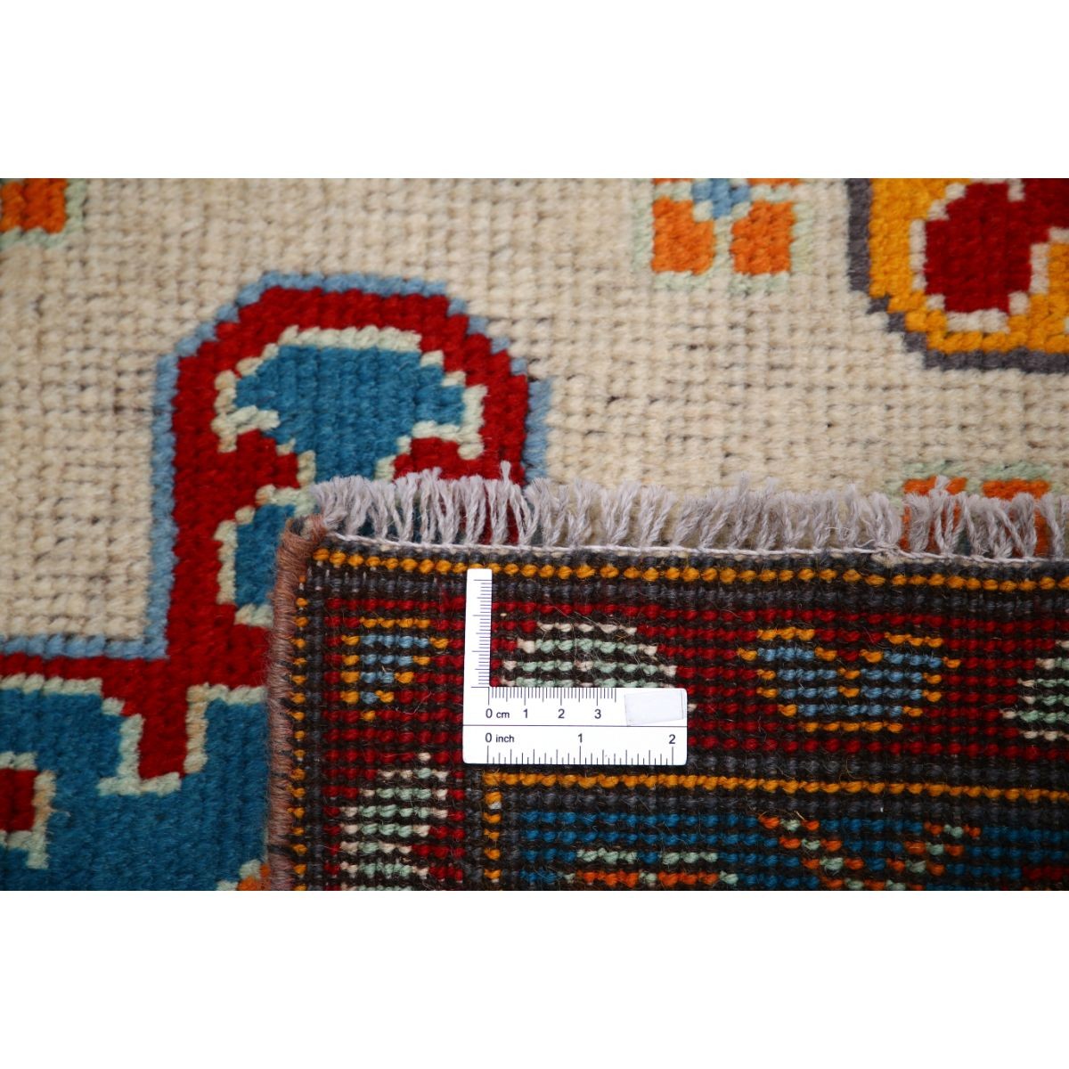 Revival 6x8 Handmade Double Knotted Washable Wool Rug - Colorful