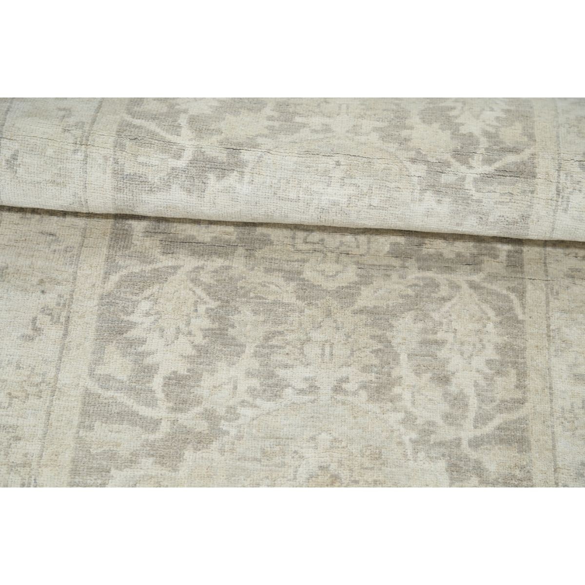 Serenity 2x6 Handmade Double Knotted Washable Wool Runner - Soft Hues