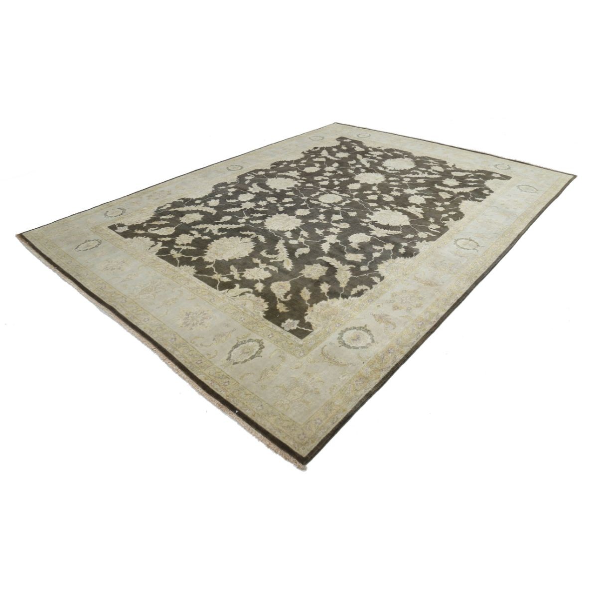 Ziegler 9x12 Handmade Double Knotted Washable Wool Rug - Colorful