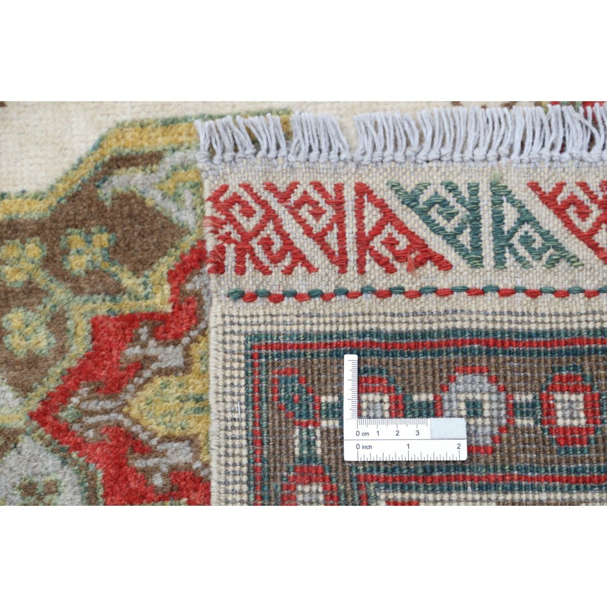 Revival 6x8 Handmade Double Knotted Washable Wool Rug - Colorful