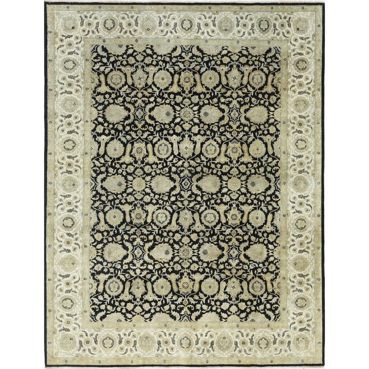 Ziegler 9x12 Handmade Double Knotted Washable Wool Rug - Colorful