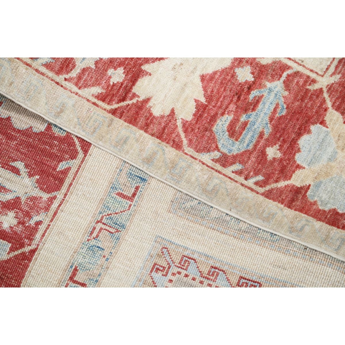 Bakhtiari 7x10 Handmade Double Knotted Washable Wool Rug - Soft Hues