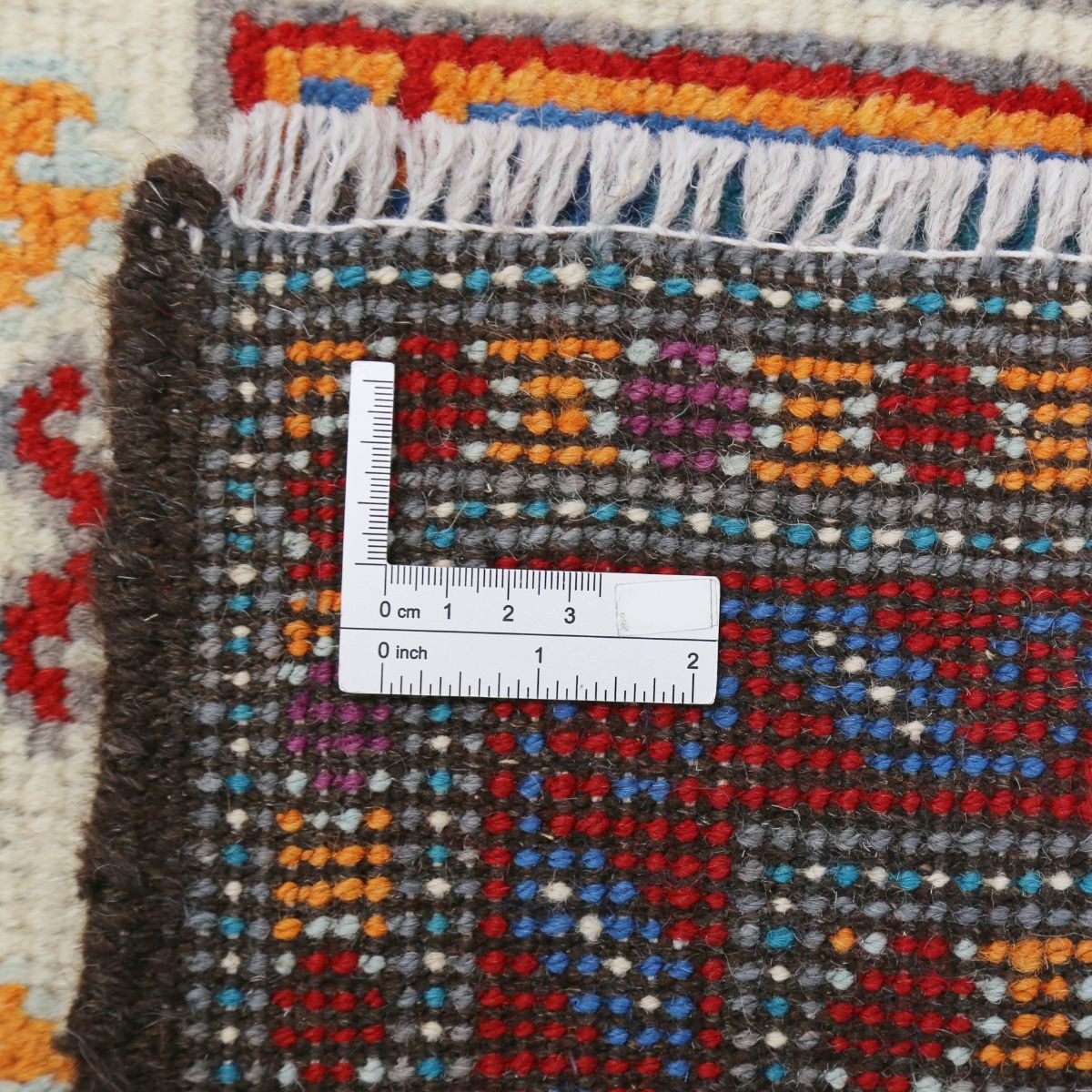 Revival 3x5 Handmade Double Knotted Washable Wool Rug - Colorful