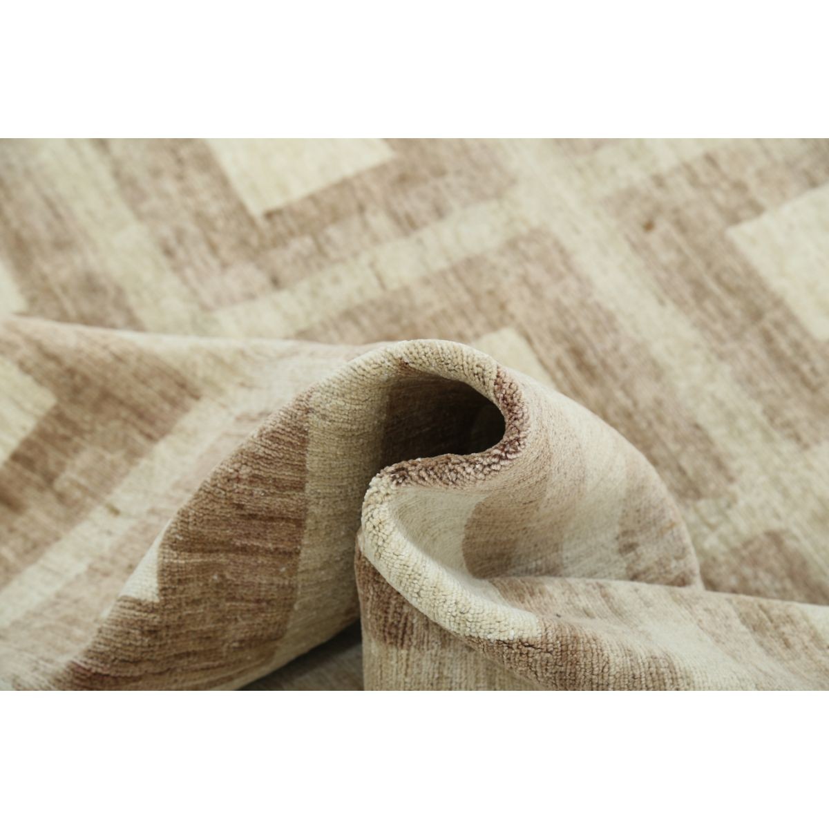 Modcar 8x10 Handmade Double Knotted Washable Wool Rug - Colorful