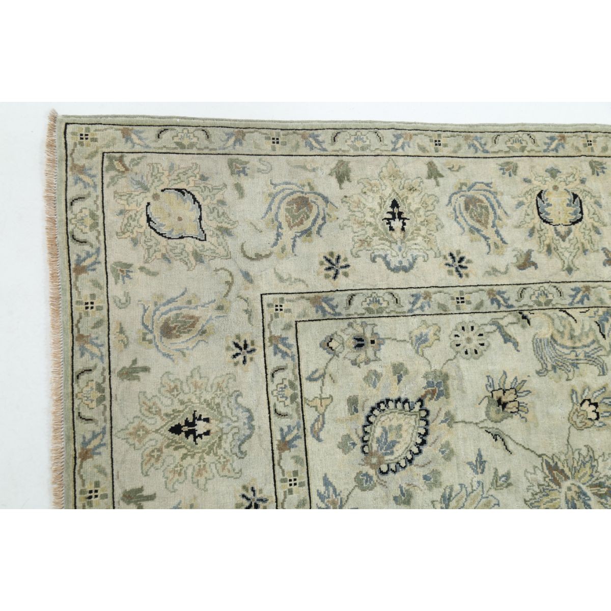 Ziegler 9x12 Handmade Double Knotted Washable Wool Rug - Colorful