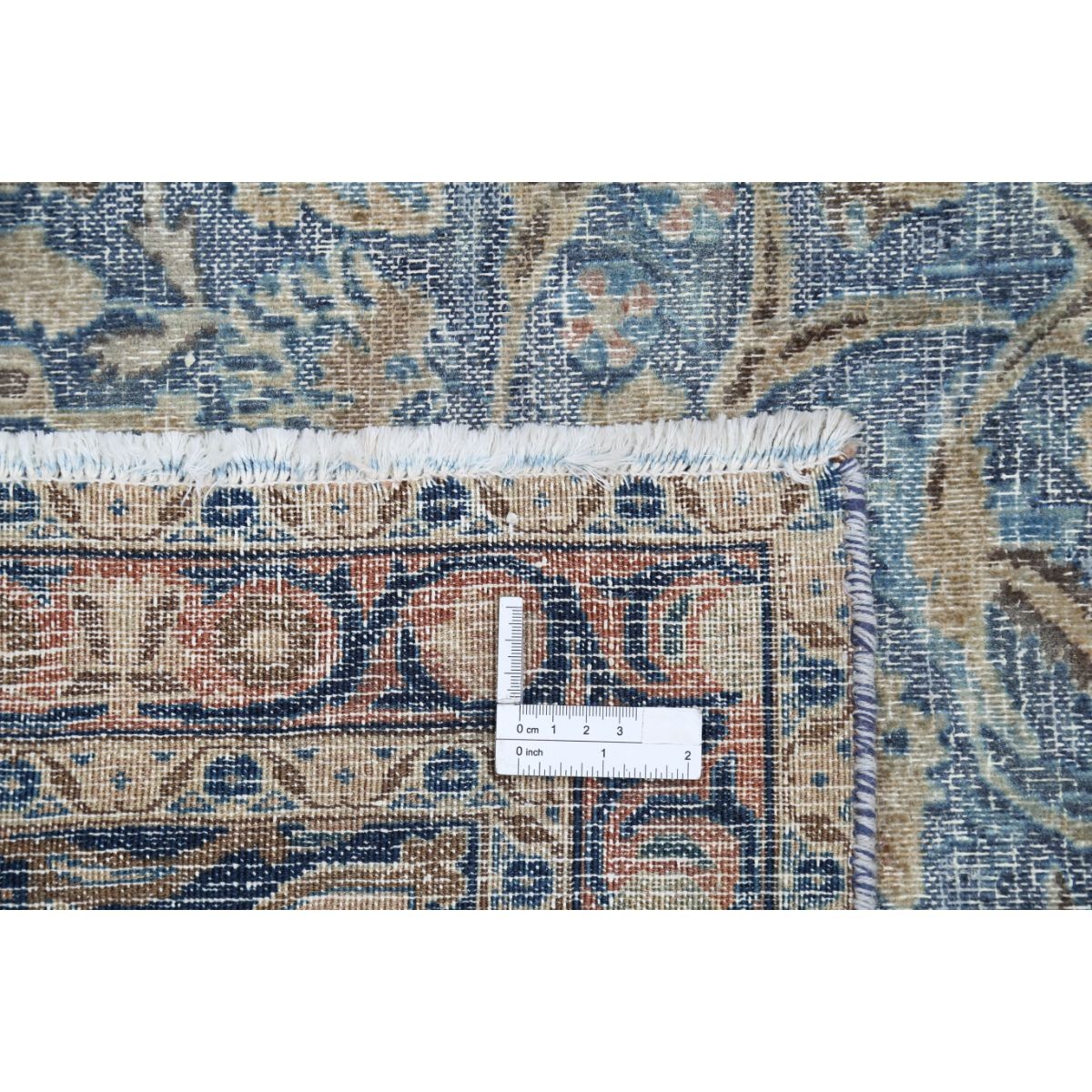 Vintage 10x13 Handmade Double Knotted Washable Wool Rug - Soft Hues