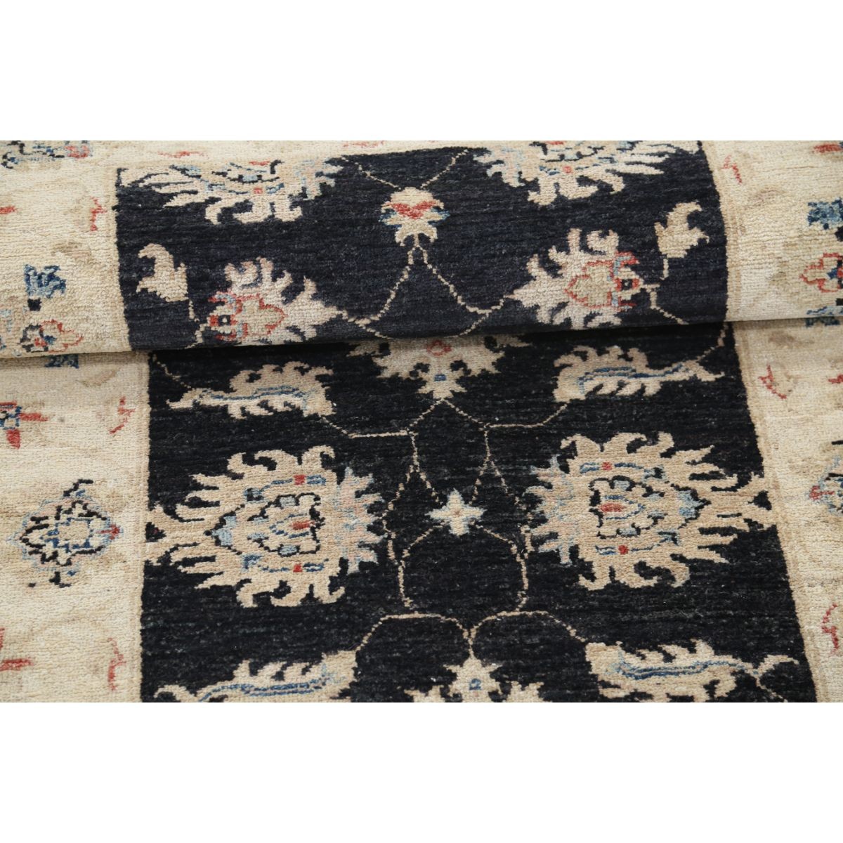 Ziegler 3x7 Handmade Double Knotted Washable Wool Runner - Colorful