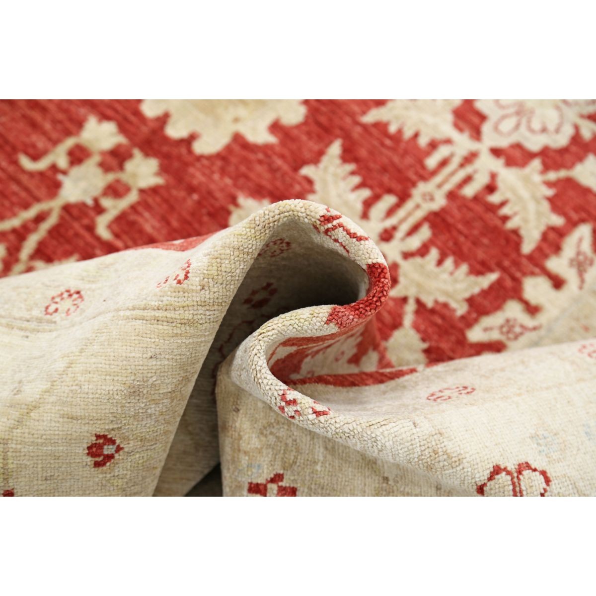 Ziegler 8x11 Handmade Double Knotted Washable Wool Rug - Colorful