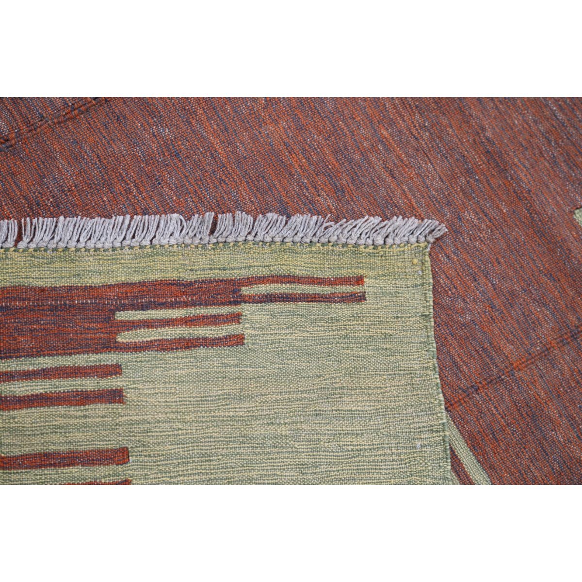 Kafkaas 5x7 Hand Woven Washable Wool Rug - Colorful