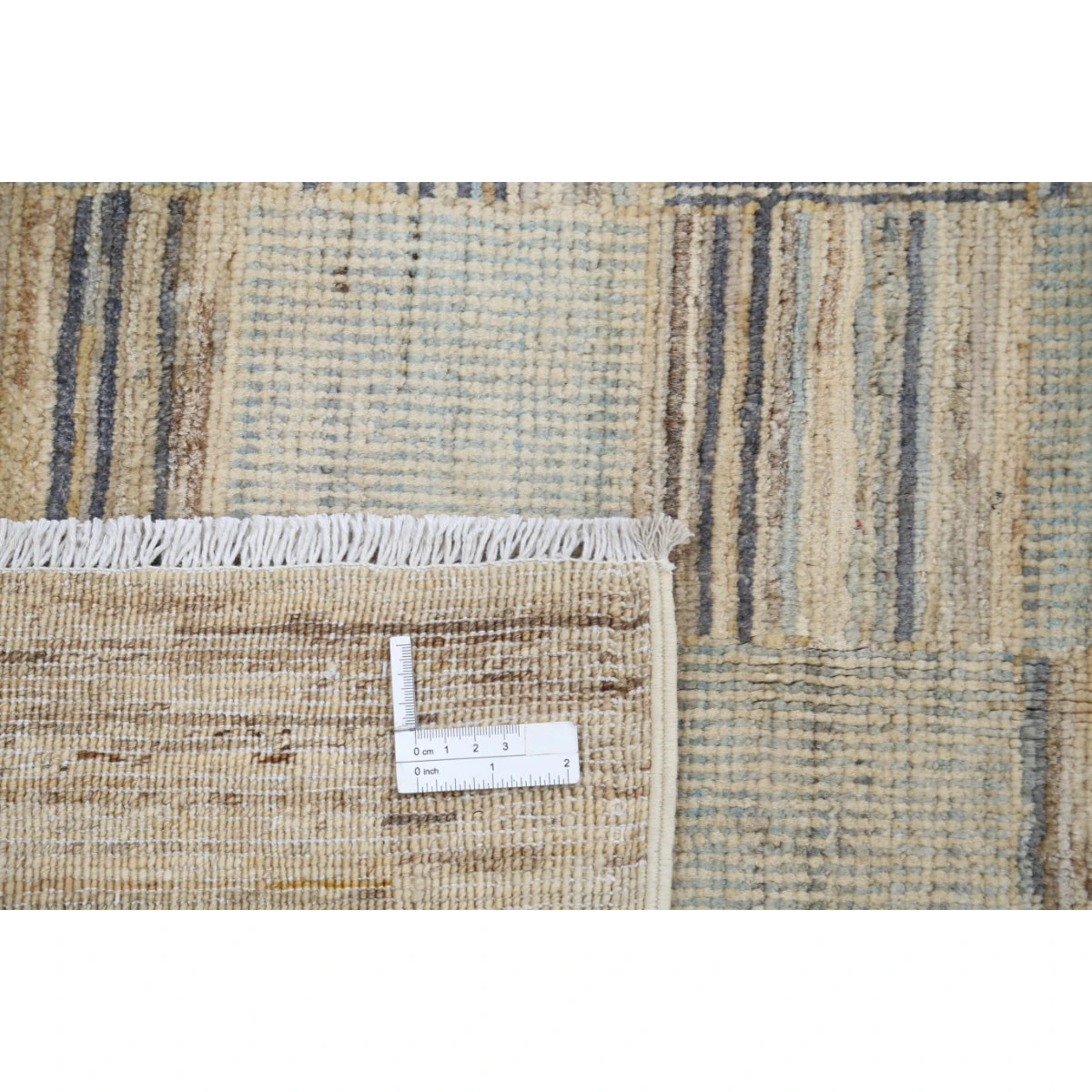 Modcar 5x6 Handmade Double Knotted Washable Wool Rug - Colorful