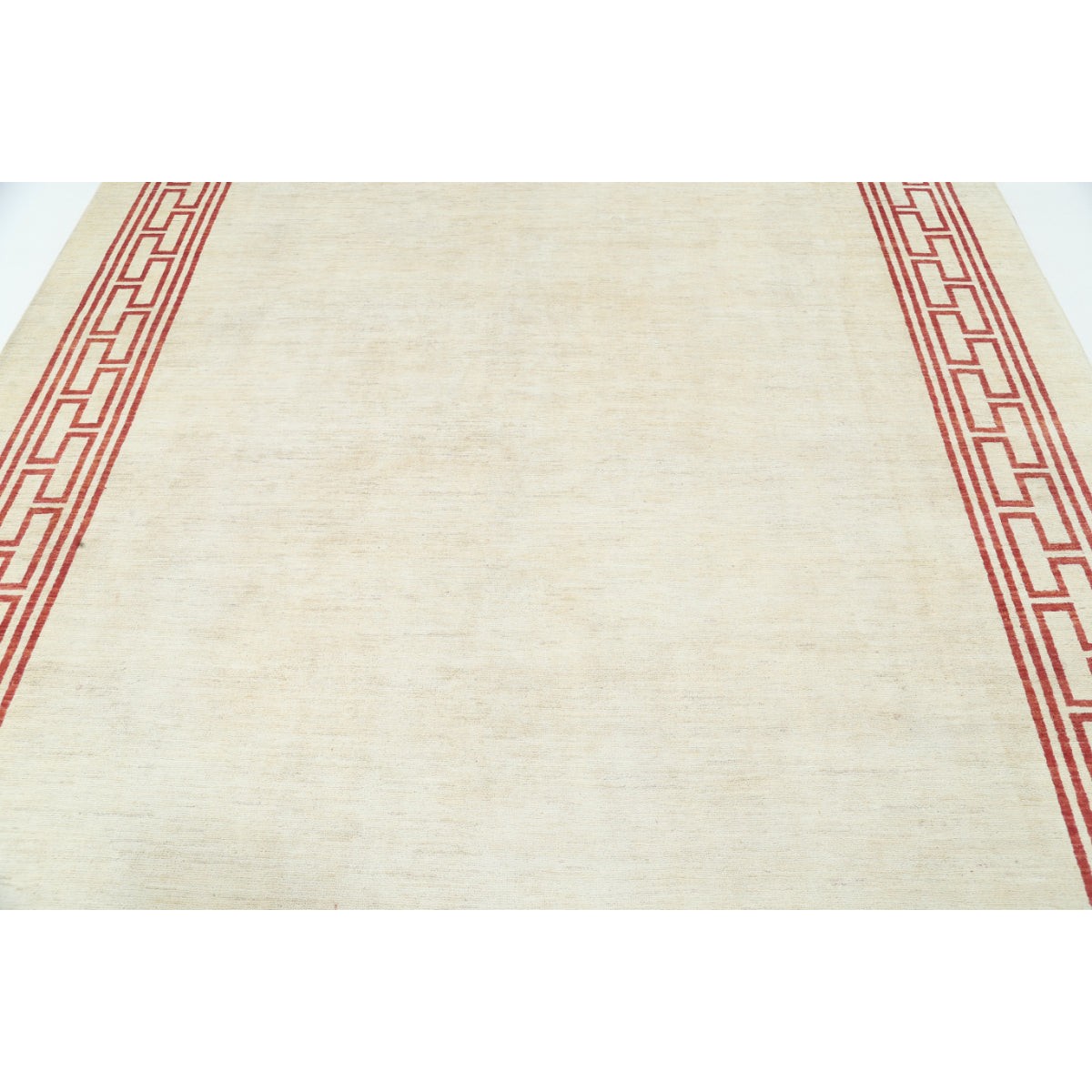 Modcar 8x9 Handmade Double Knotted Washable Wool Rug - Colorful
