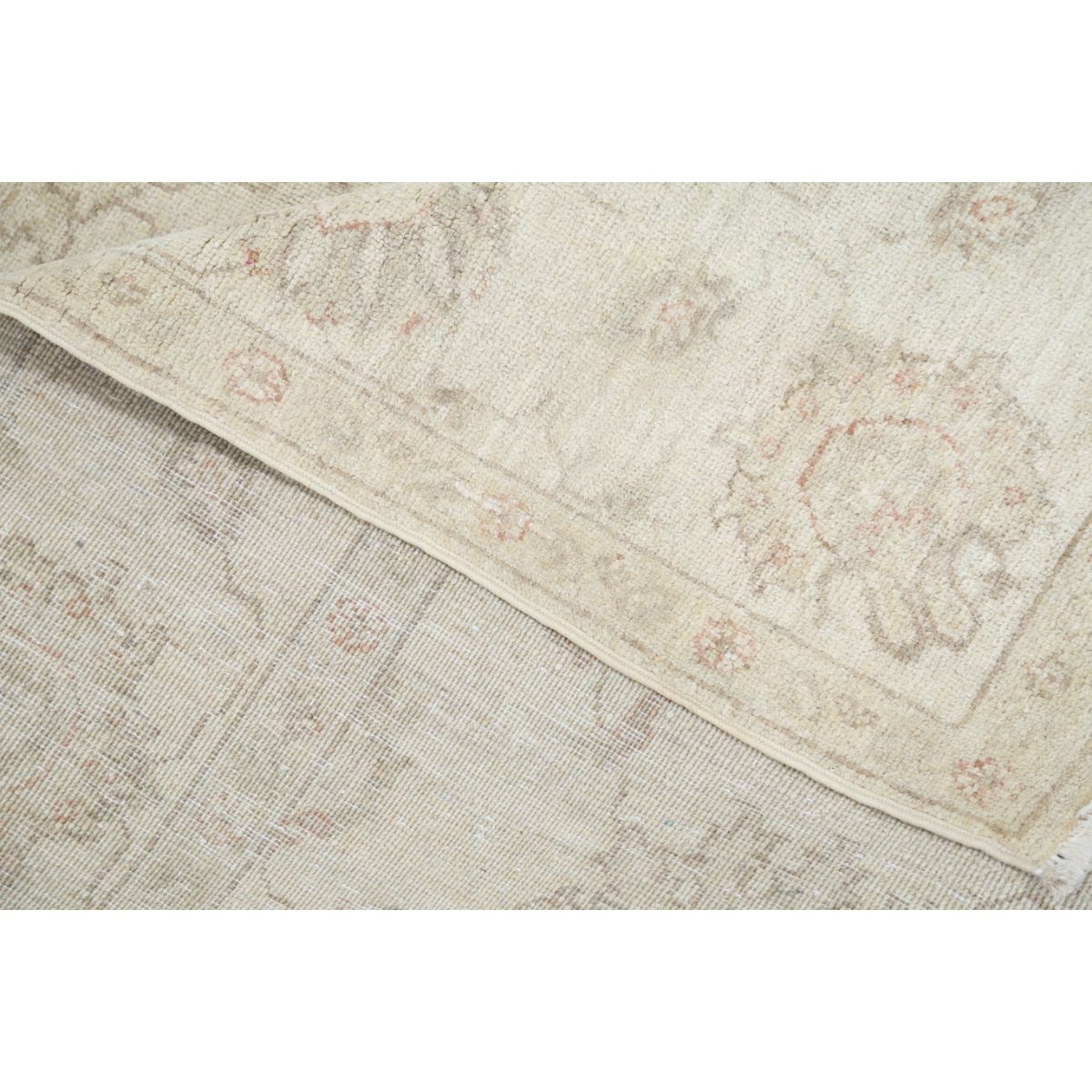 Serenity 5x6 Handmade Double Knotted Washable Wool Rug - Soft Hues