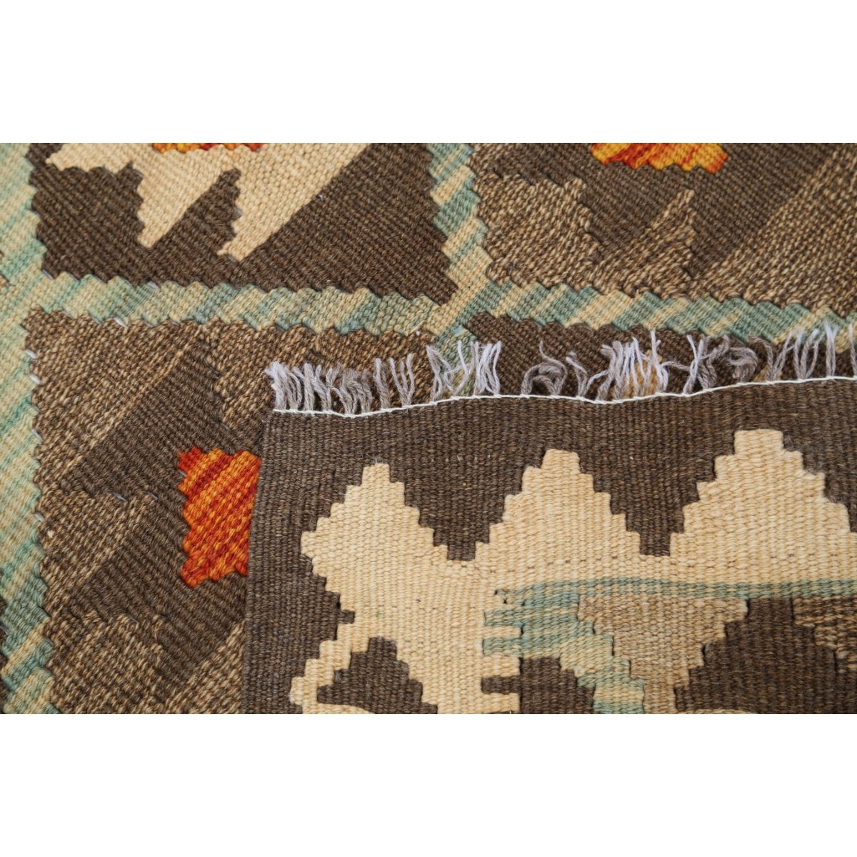 Maimana 3x10 Hand Woven Washable Wool Runner - Colorful