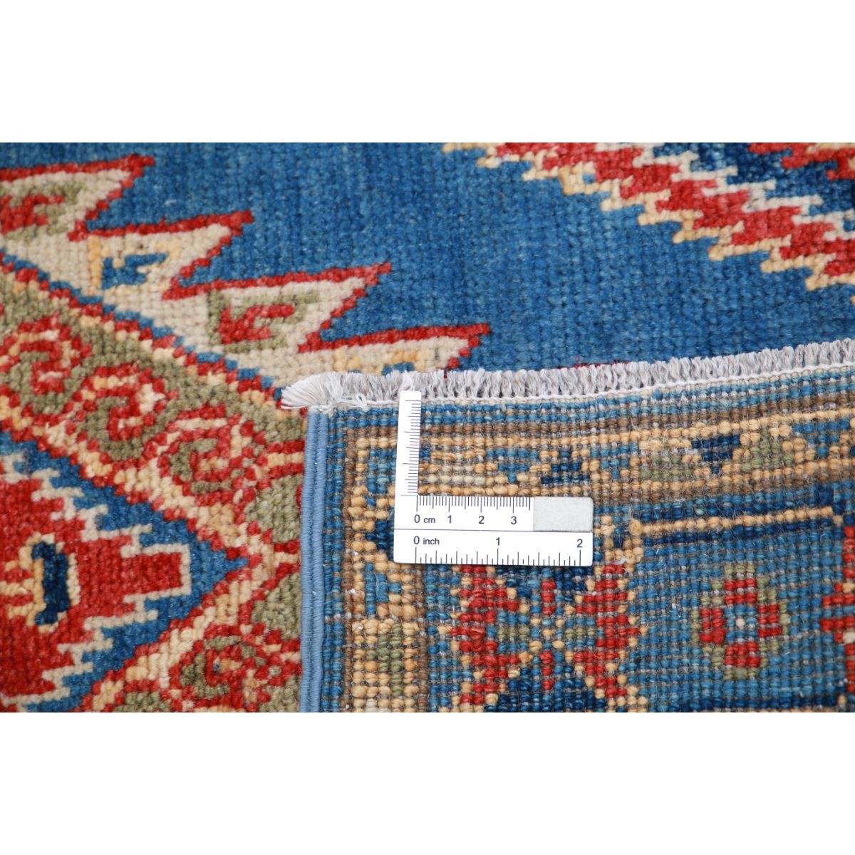 Revival 2x3 Handmade Double Knotted Washable Wool Rug - Colorful