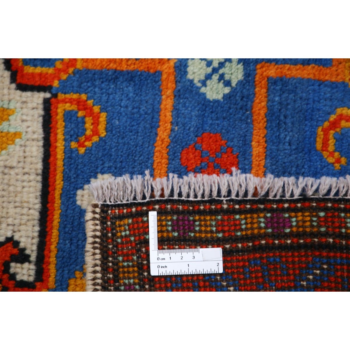 Revival 5x7 Handmade Double Knotted Washable Wool Rug - Colorful