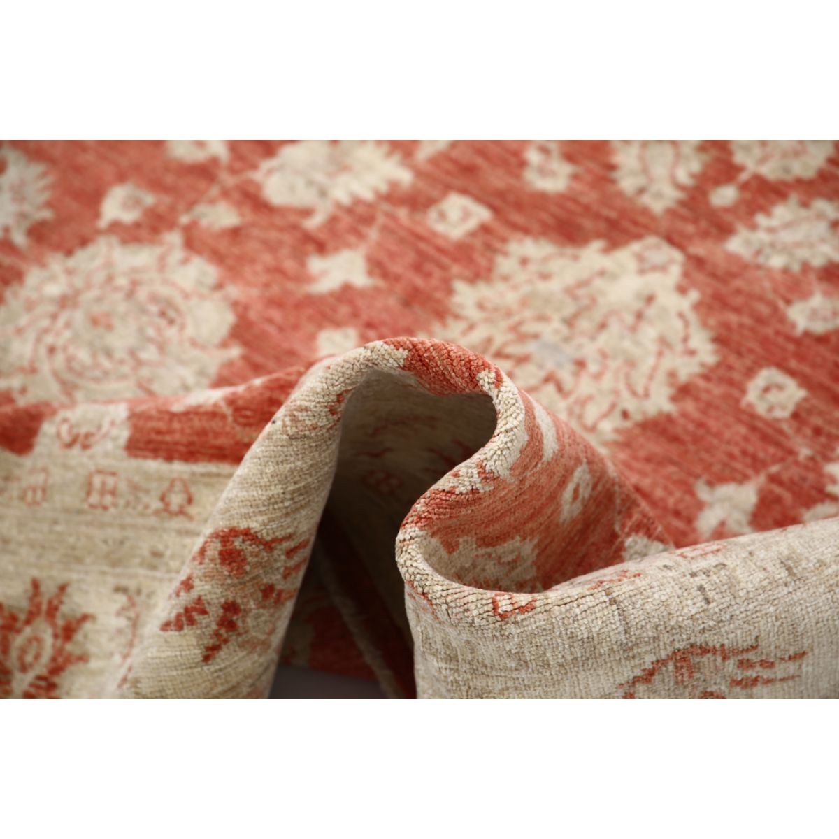 Ziegler 5x8 Handmade Double Knotted Washable Wool Rug - Colorful