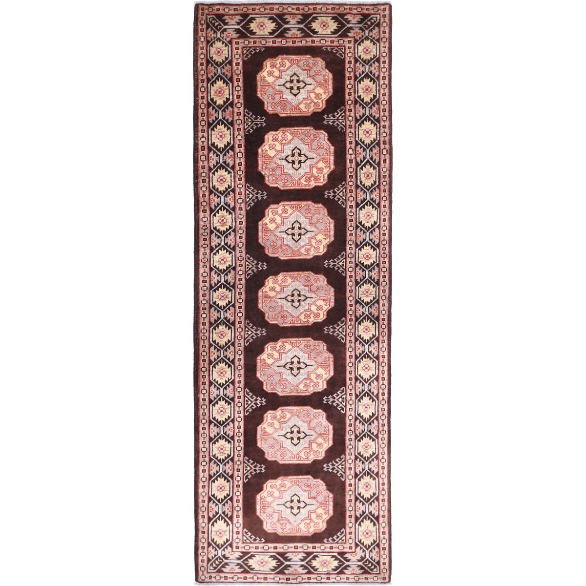 Revival 3x8 Handmade Double Knotted Washable Wool Runner - Colorful
