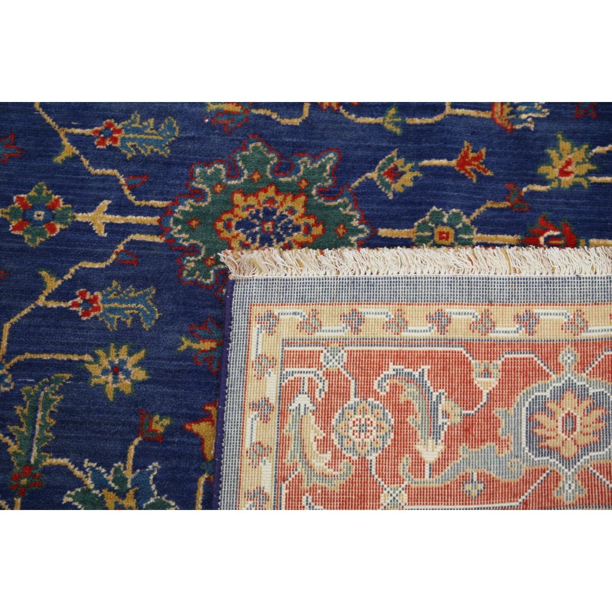 Gulshan-3'10" 4x6 Machine-Made Washable Wool Rug - Colorful