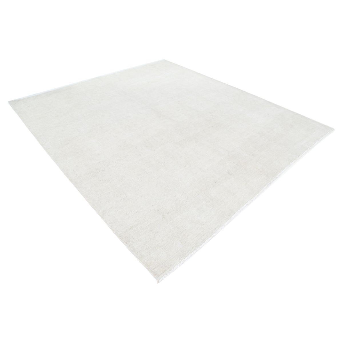 Serenity 8x9 Handmade Double Knotted Washable Wool Rug - Soft Hues