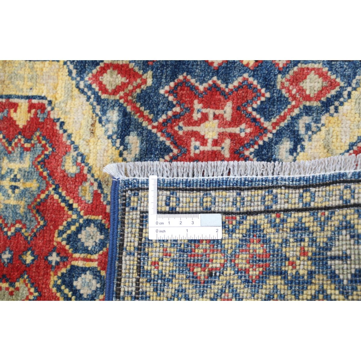Revival 2x3 Handmade Double Knotted Washable Wool Rug - Colorful