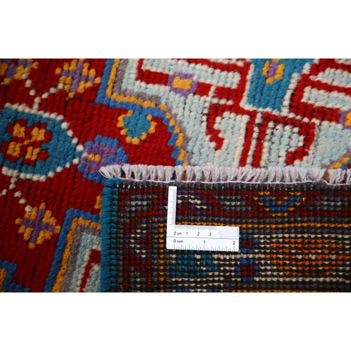 Revival 3x5 Handmade Double Knotted Washable Wool Rug - Colorful