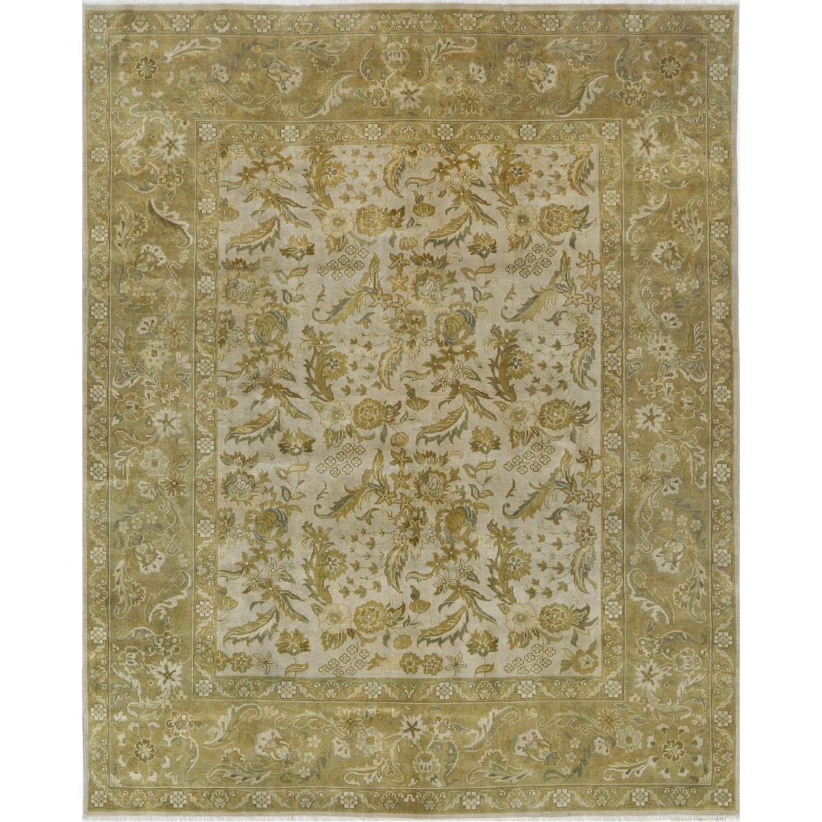 Ziegler 8x10 Handmade Double Knotted Washable Wool Rug - Colorful