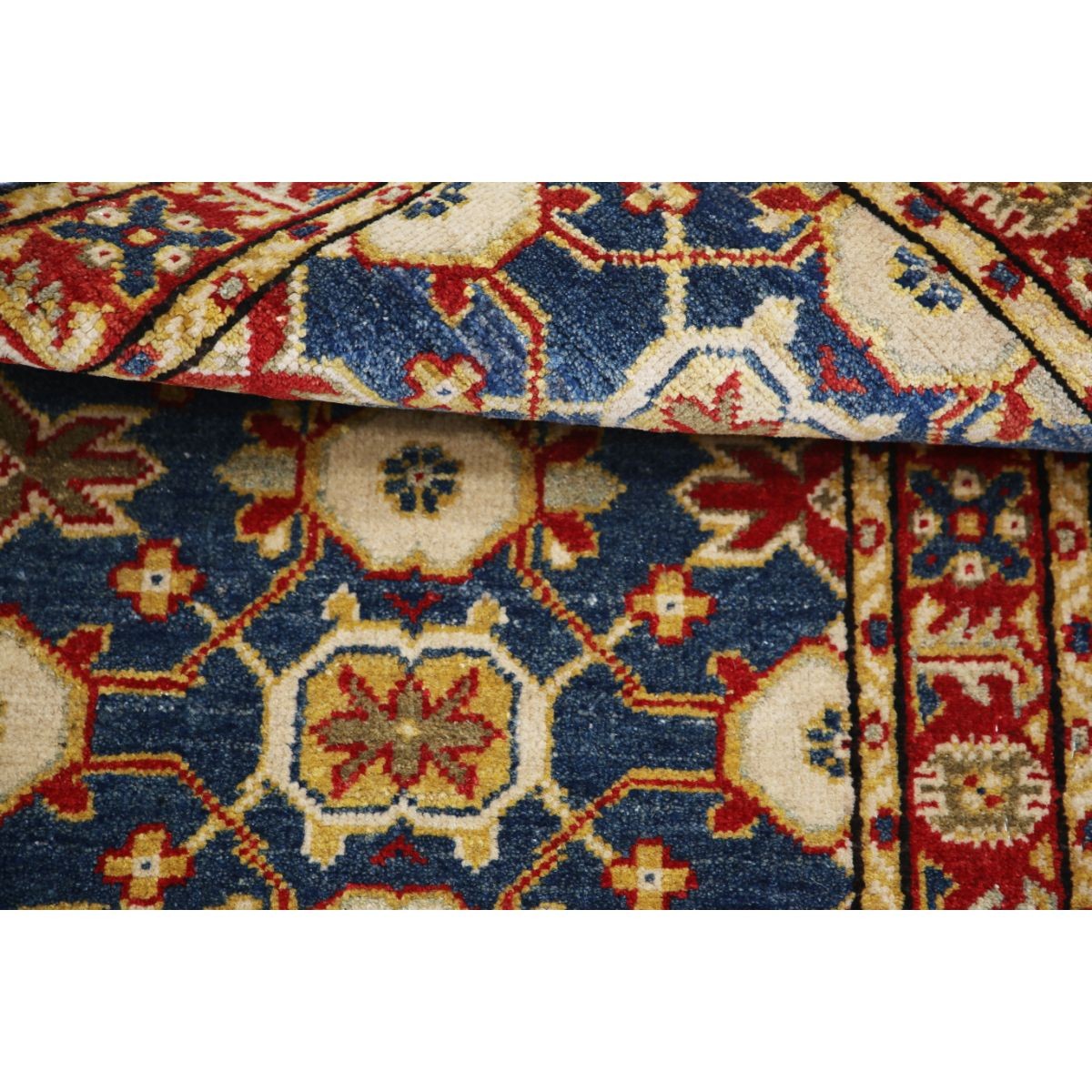Revival 2x3 Handmade Double Knotted Washable Wool Rug - Colorful