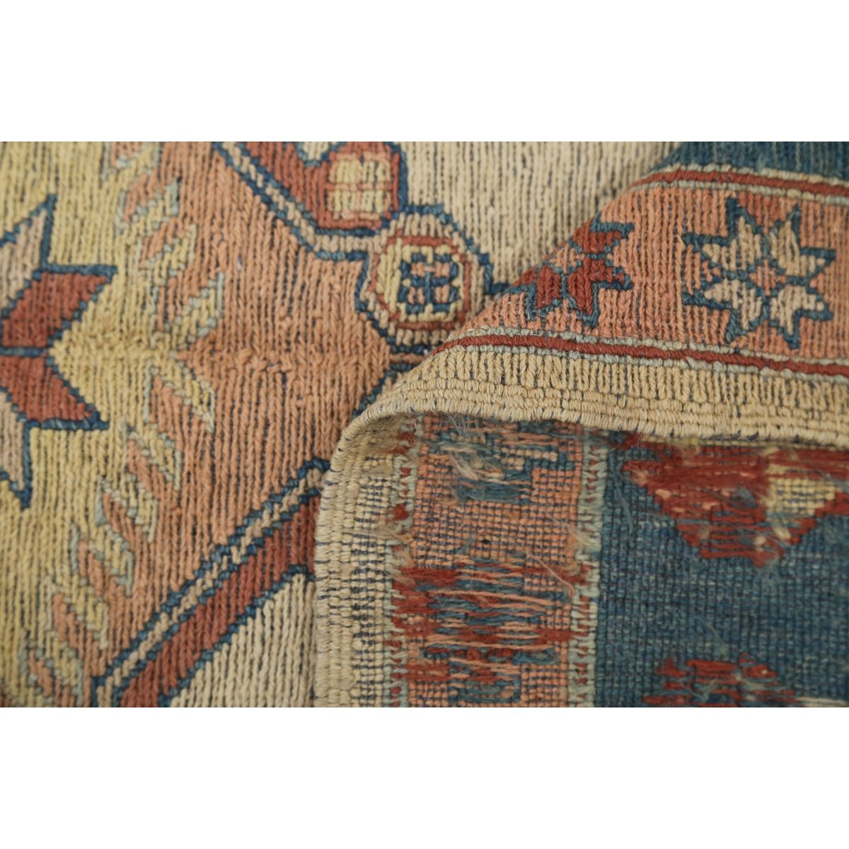 Sumak 5x8 Hand Woven Washable Wool Rug - Colorful