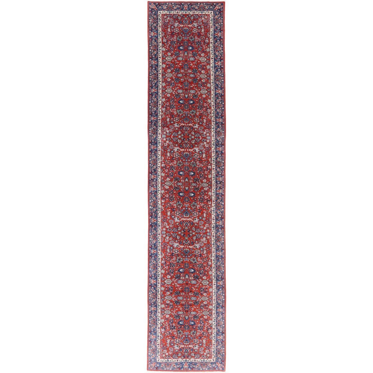 Heritage 3x14 Handmade Double Knotted Washable Wool Runner - Colorful