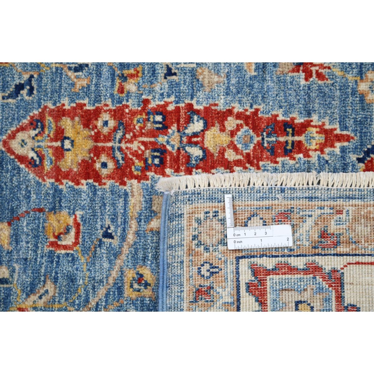 Ziegler 7x9 Handmade Double Knotted Washable Wool Rug - Colorful