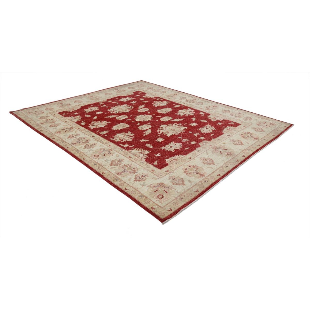 Ziegler 8x10 Handmade Double Knotted Washable Wool Rug - Colorful
