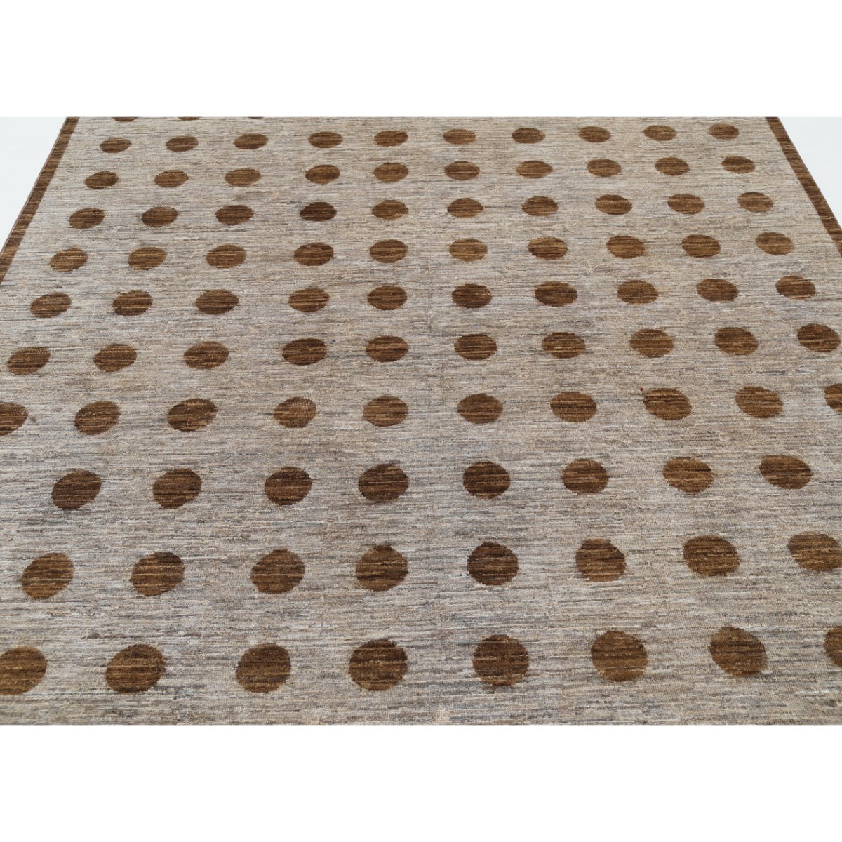 Modcar 7x9 Handmade Double Knotted Washable Wool Rug - Colorful
