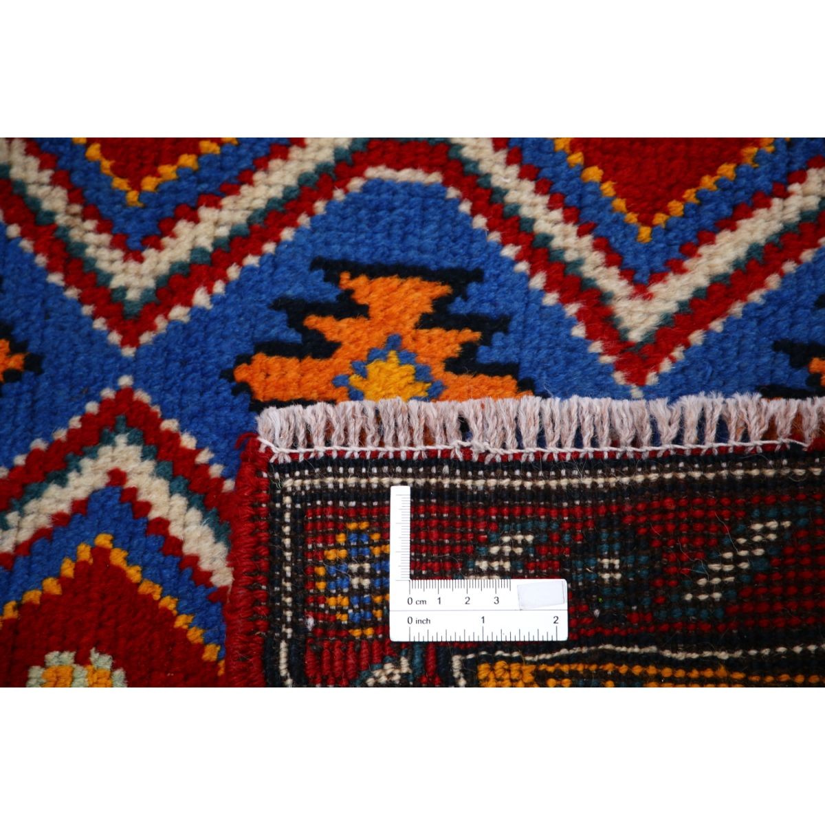 Revival 5x6 Handmade Double Knotted Washable Wool Rug - Colorful
